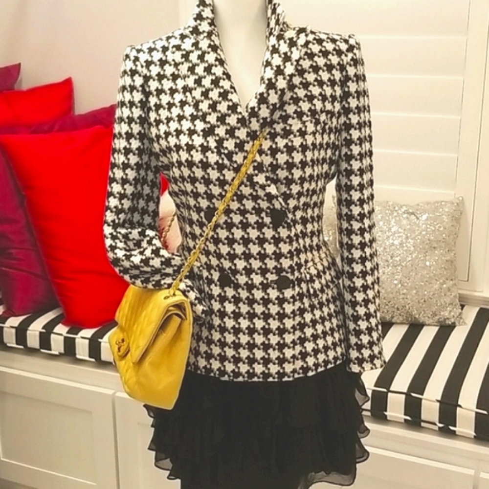 Houndstooth Blazer - image 1